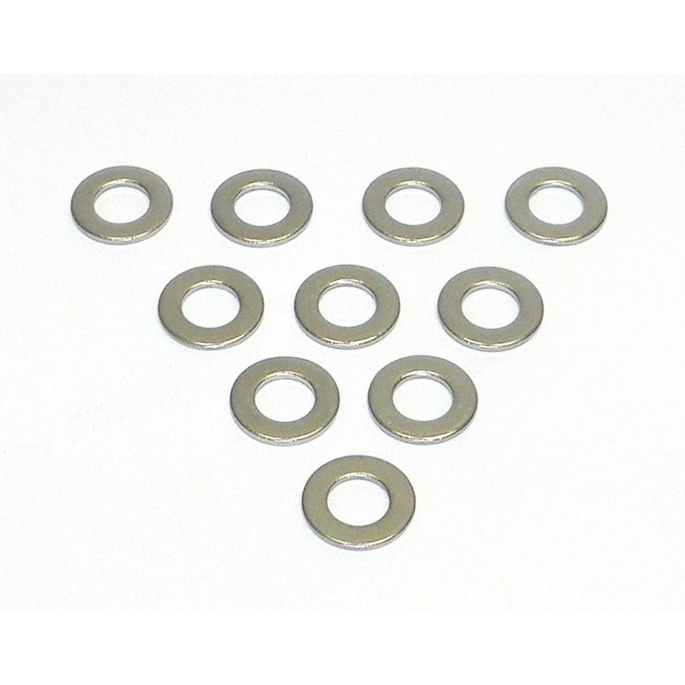 WSM Flat Washer 8mm Stainless - Pack Of 10 014-402