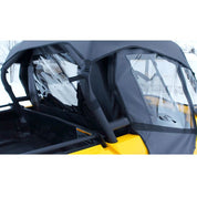 Falcon Ridge Black Canvas Soft Roll-Away Doors And Cold Rated Rear Window With Zipper