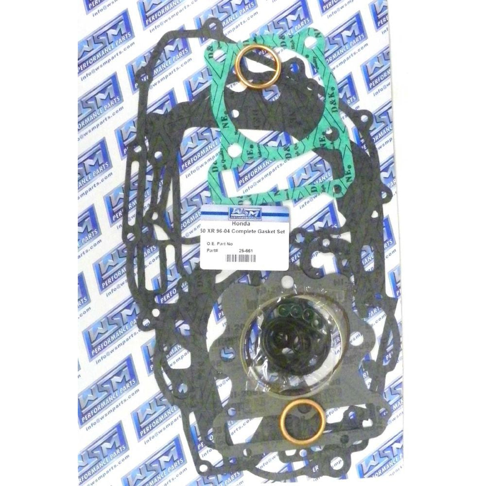 WSM Complete Gasket Kit For Honda 250 XR 96-04 25-661