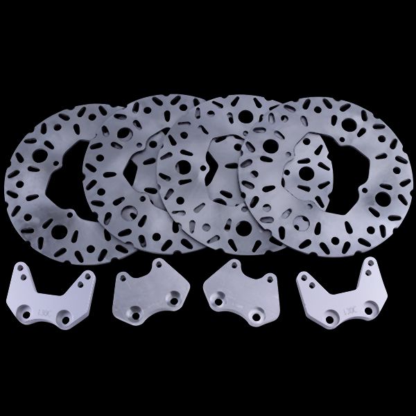 High Lifter 13" Rotor Upgrade Kit With Caliper Brackets For Polaris Models PGLC-4DI-RUK-P001