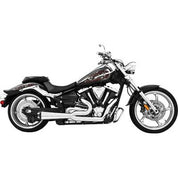 Freedom Performance Combat Series 2-Into-1 Exhaust System Chrome - MH00009