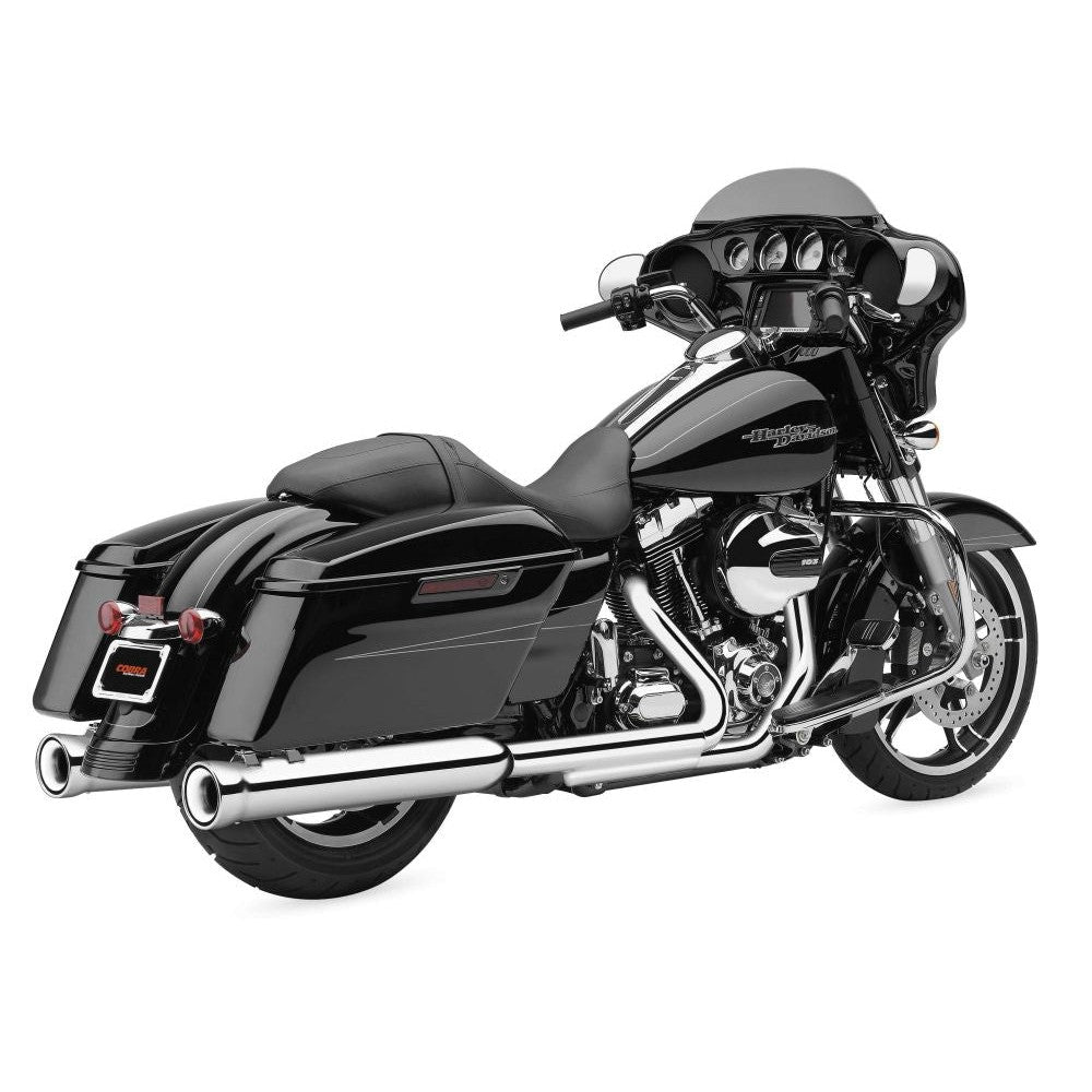 Cobra 4" Neighbor Hater Mufflers Chrome - 6107