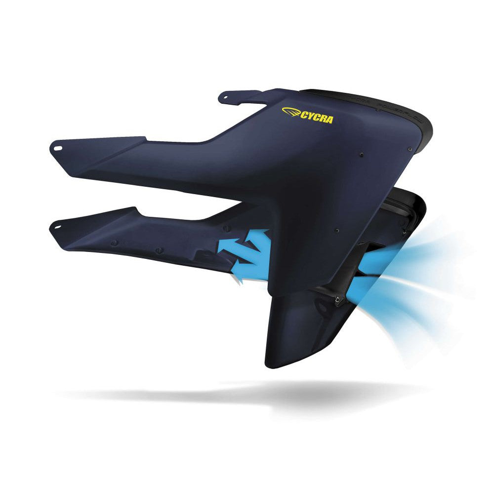 Cycra Powerflow Intake Radiator Shroud Blue - 1CYC-1903-89