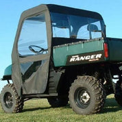 Falcon Ridge Black Canvas Soft Doors, Top and Rear Window For Polaris Ranger 2004-2010