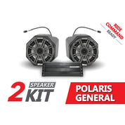 SSV Works 2 Kicker Speaker Plug-And-Play System For Polaris General 1000 EPS 2016-2020