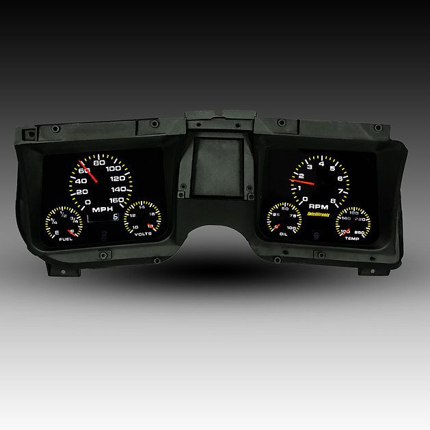 Intellitronix 1968 Chevelle Analog AP5001 - Black