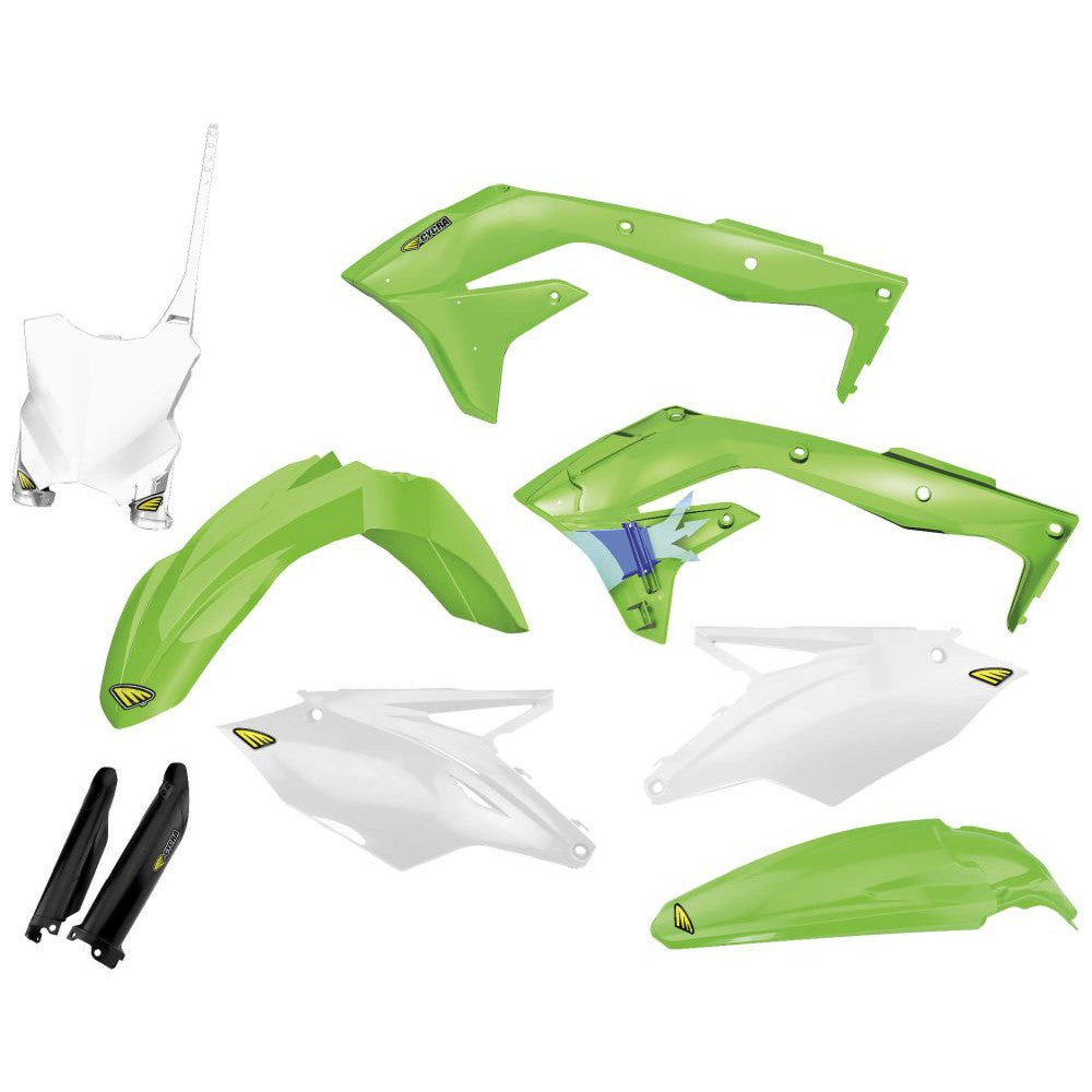 Cycra Complete Powerflow Body Kit Kawasaki Stock - 1CYC-9318-02