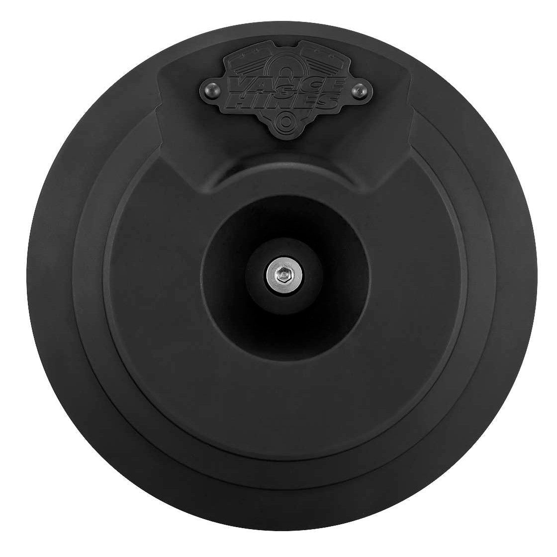 Vance & Hines 71043 VO2 Skullcap Crowns; Grenade; Black