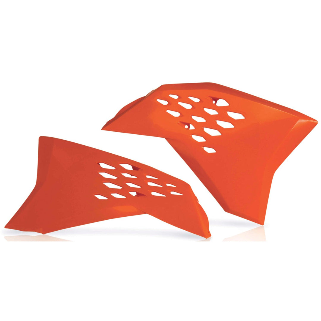 Acerbis Orange Radiator Shrouds for KTM - 2081990237