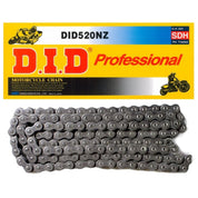 DID Super Non O-Ring 520 NZ Chain 120 Links Natural for Street Motorcycle