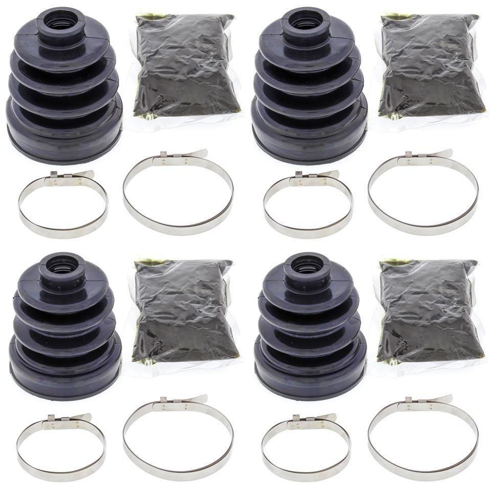 Complete Rear Inner & Outer CV Boot Repair Kit for Honda TRX650 Rincon 2003-2004