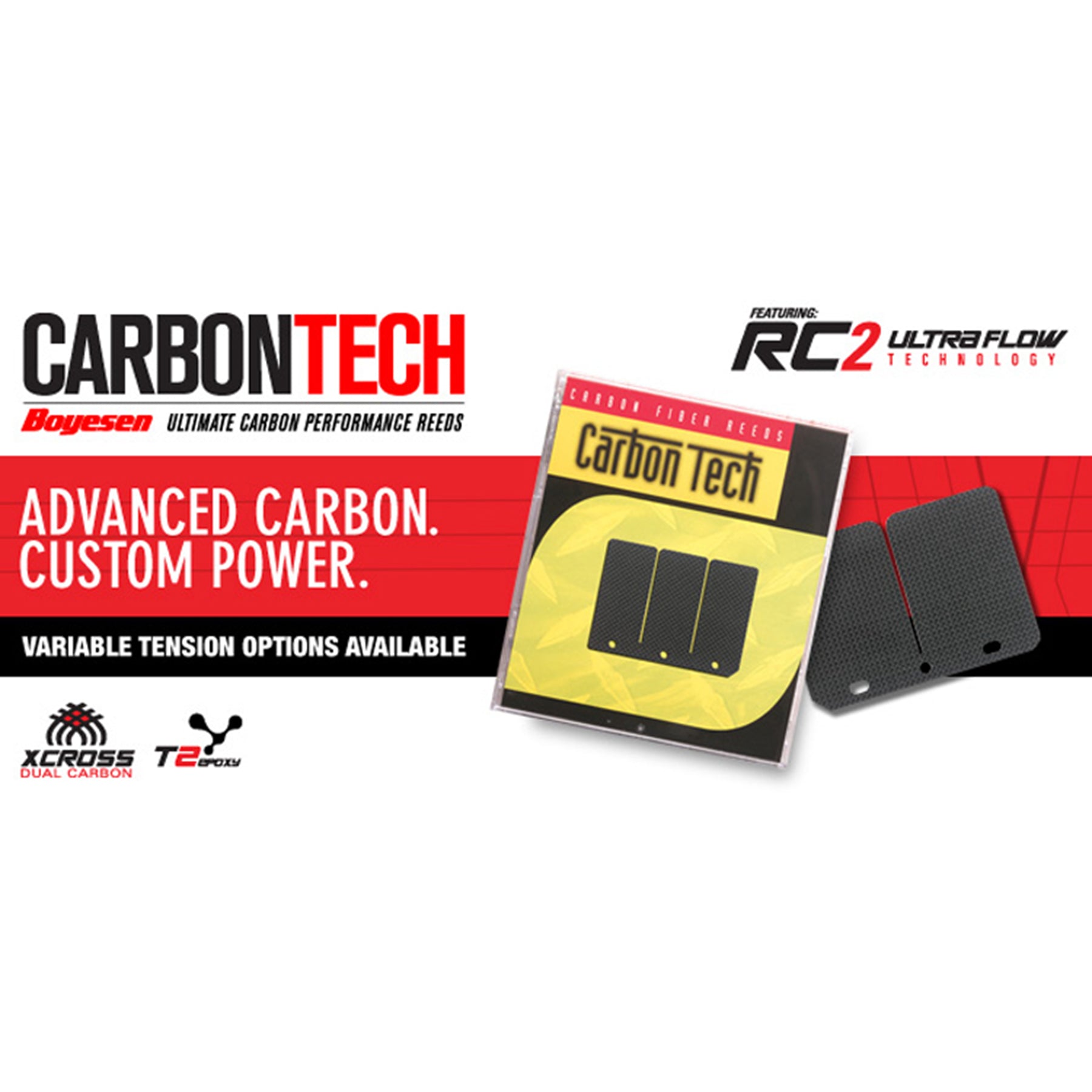 Boyesen Carbon Tech Reeds F570800 Ho (Cfi) 268MT