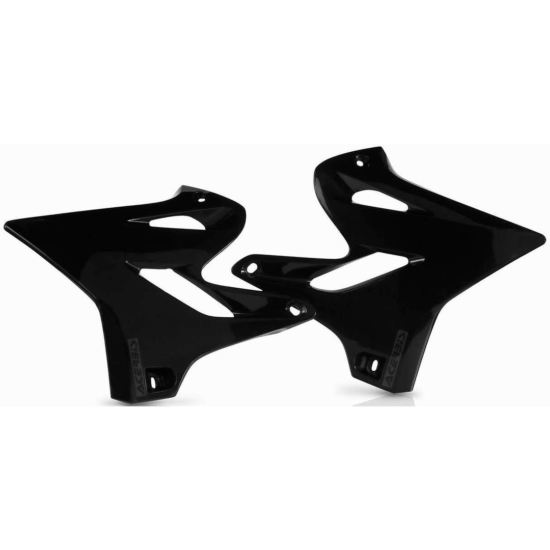 Acerbis Black Radiator Shrouds for Yamaha - 2402980001