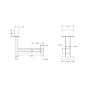 Impact Implements Pro Garbage Can Hauler IP4410_BK