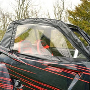 Falcon Ridge Black Canvas Soft Upper Doors For Arctic Cat Wildcat 2020-2022