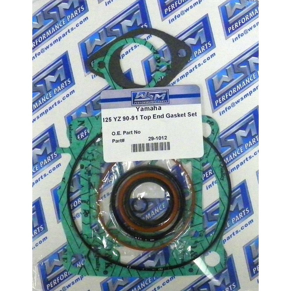 WSM Top End Gasket Kit For Yamaha 125 YZ 90-91 29-1012