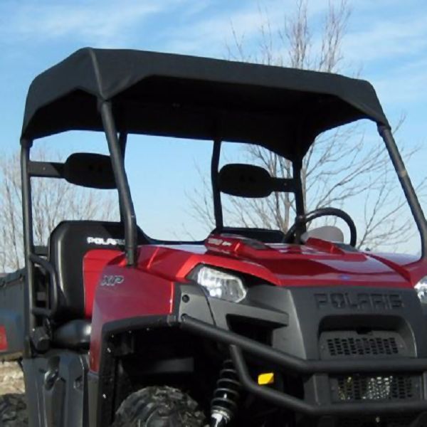 Falcon Ridge Black Canvas Soft Top For Polaris Ranger 2009-2022