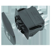 Modquad On/Off Rocker Switch Body LED Double Blue