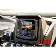 SSV Works JVC MR1 Media Receiver Plug and Play Kit For Can-Am Maverick X3/Max 2017-2021