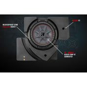 SSV Works Underseat Driver Side 10" Unloaded Subwoofer For Can-Am Maverick X3 2017-2022