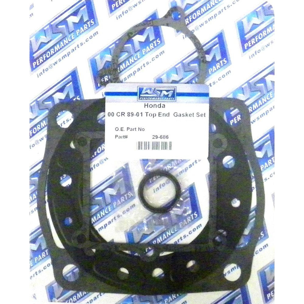 WSM Top End Gasket Kit For Honda 500 CR 89-01 29-686