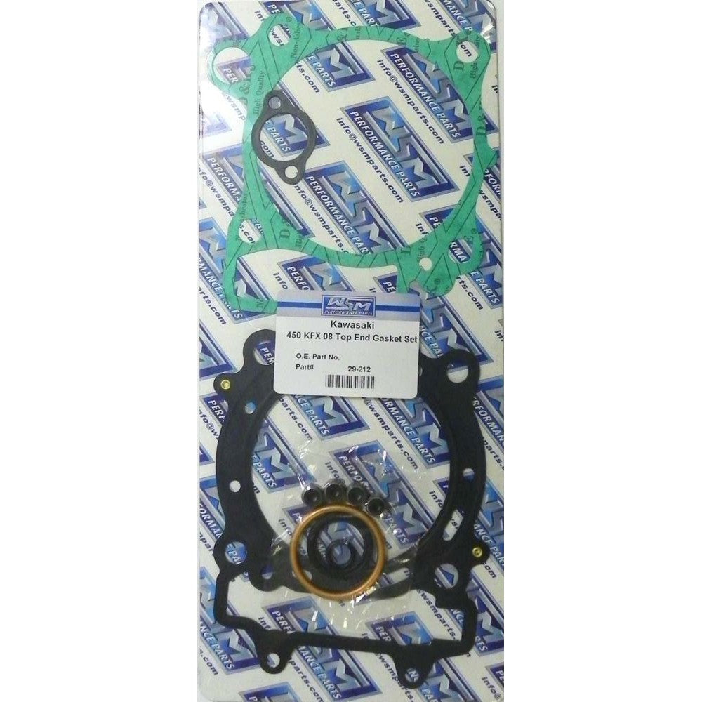 WSM Top End Gasket Kit For Kawasaki 450 KFX 08-14 29-212