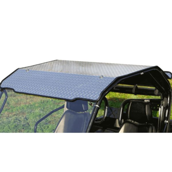 Falcon Ridge Black Aluminum Diamond Plate Hard Top 53-10008