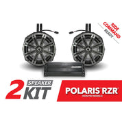 SSV Works 2 Kicker Speaker Cage-Mounted Plug-And-Play System 190-RZ4-C2KRC