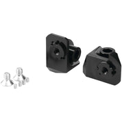 Puig Adjustable Footpeg Adaptors Rider Black - 20247N