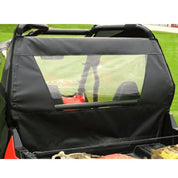 Falcon Ridge Black Canvas Soft Rear Panel For Polaris RZR 2008-2022