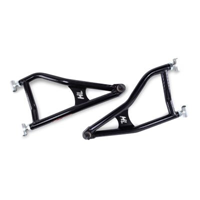 High Lifter Apexx Front Forward Upper And Lower Black Control Arms With Ball Joints For Polaris Models HDFFA-RZR1-1-B-BJI