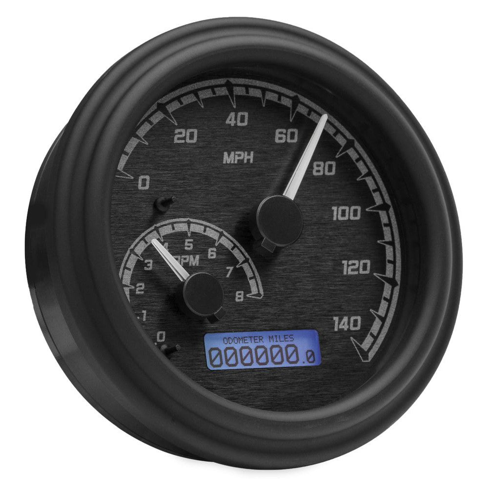 Dakota Digital MVX-2002 Series Gauge Black/Grey - MVX-2002-KG-K
