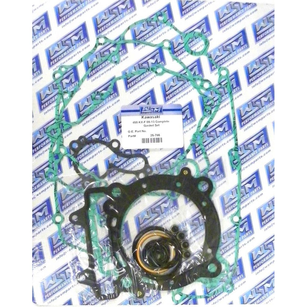 WSM Complete Gasket Kit For Kawasaki 450 KX-F 09-15 25-786