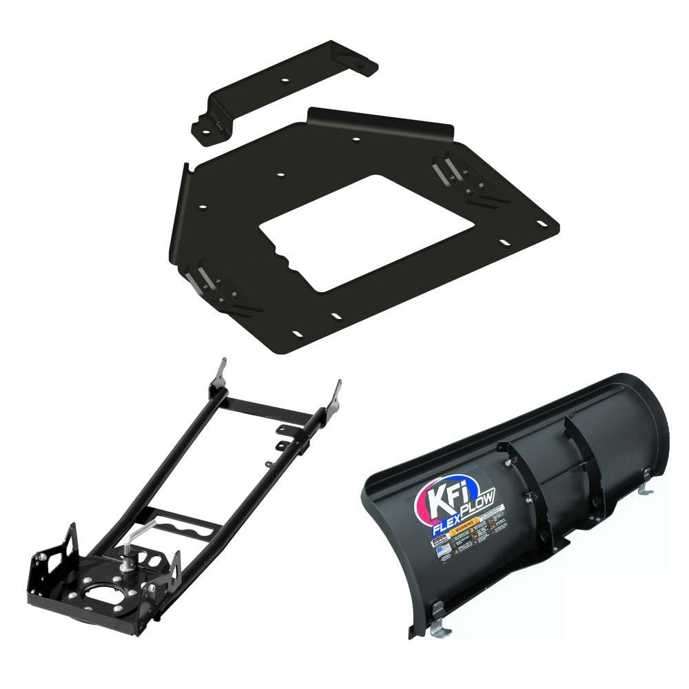 KFI ATV Snow Plow Kit 50" (Light Poly) For Polaris Sportsman XP S 2020-2024