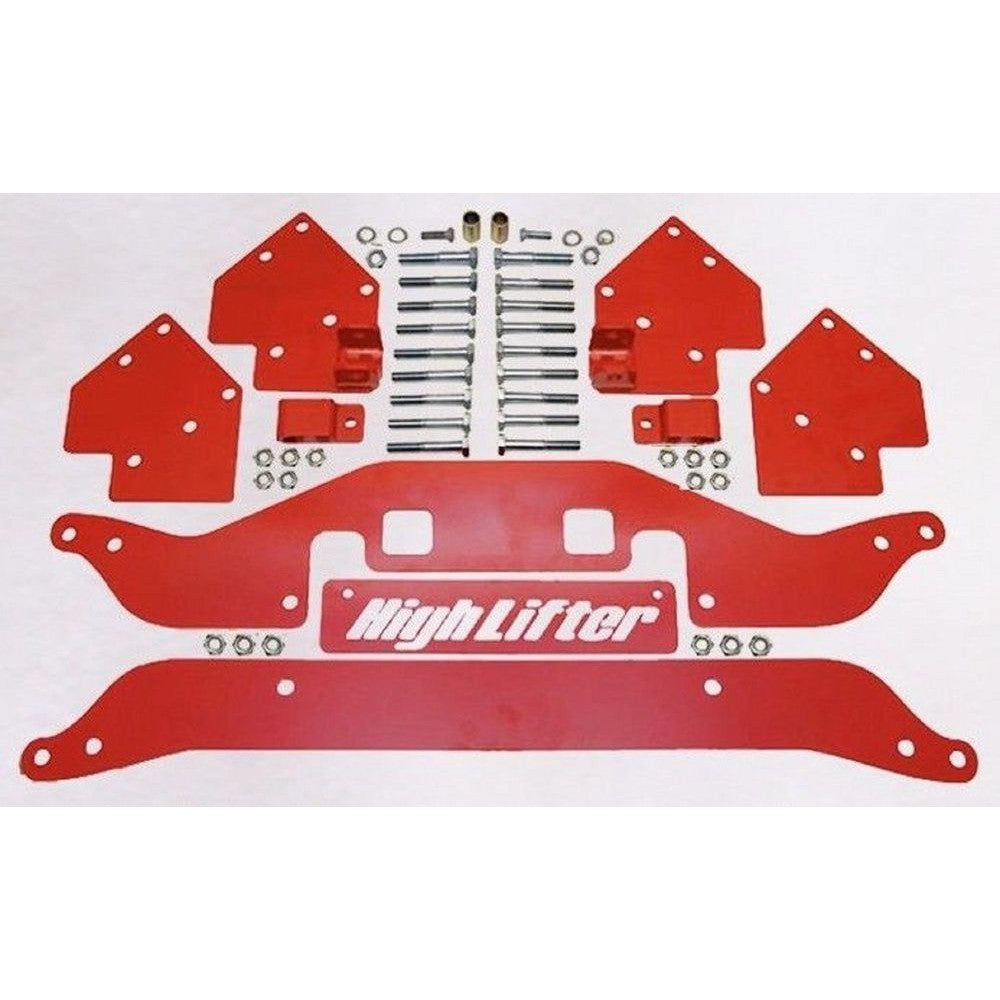 High Lifter Polaris RZR XP1000 2014 3-5" Adjustable Lift Kit Red - New