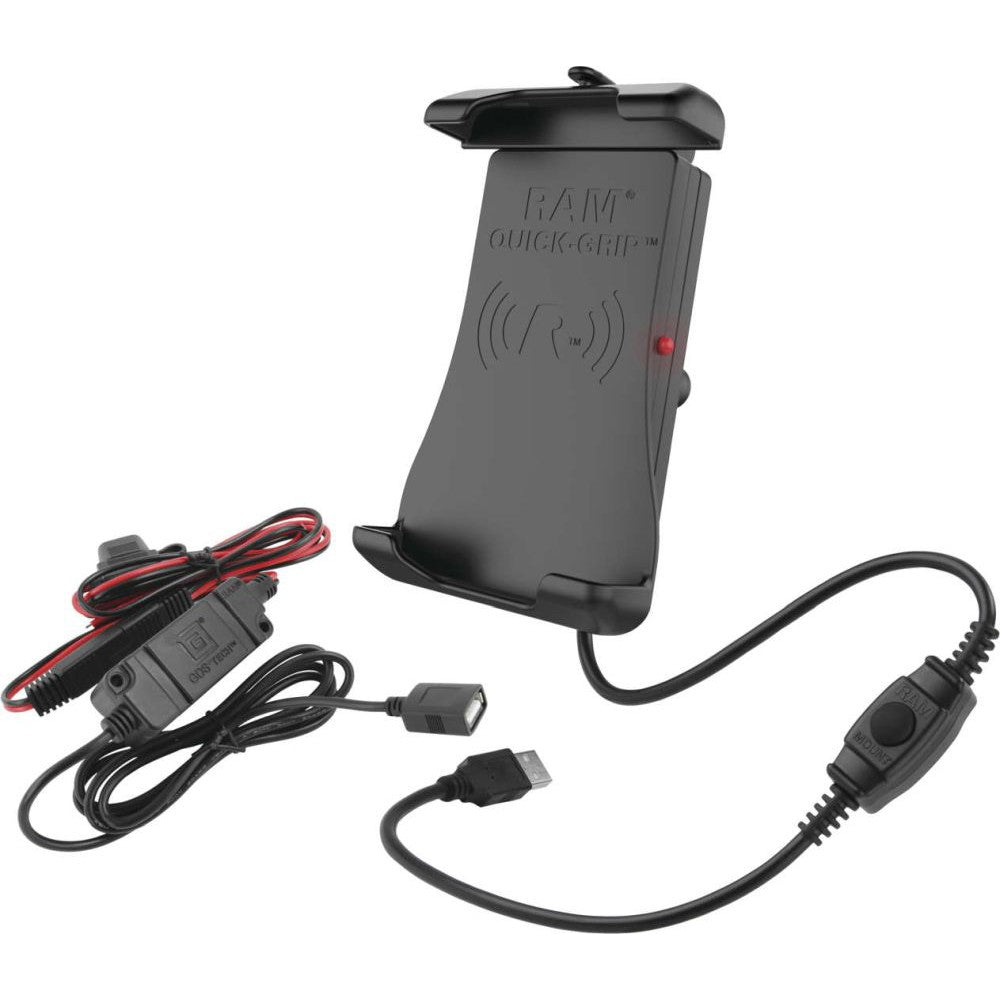 Ram Mounts Quick-Grip Waterproof Wireless Charger With Holder - RAM-HOL-UN14WB-V7M
