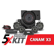 SSV Works Phase X 5 Kicker Speakers Plug-And-Play System For Can-Am Maverick X3 2017-2022