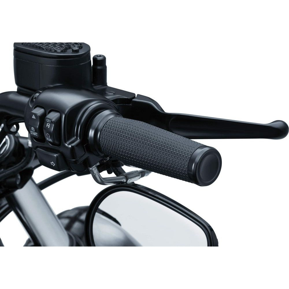 Kuryakyn Thresher Grips For V-Twin Dual Cable Cable Black