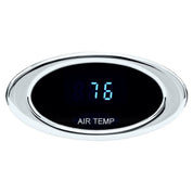 Dakota Digital Ambient Air Temperature Gauge Satin or Chrome Oval Bezel ION-14-1