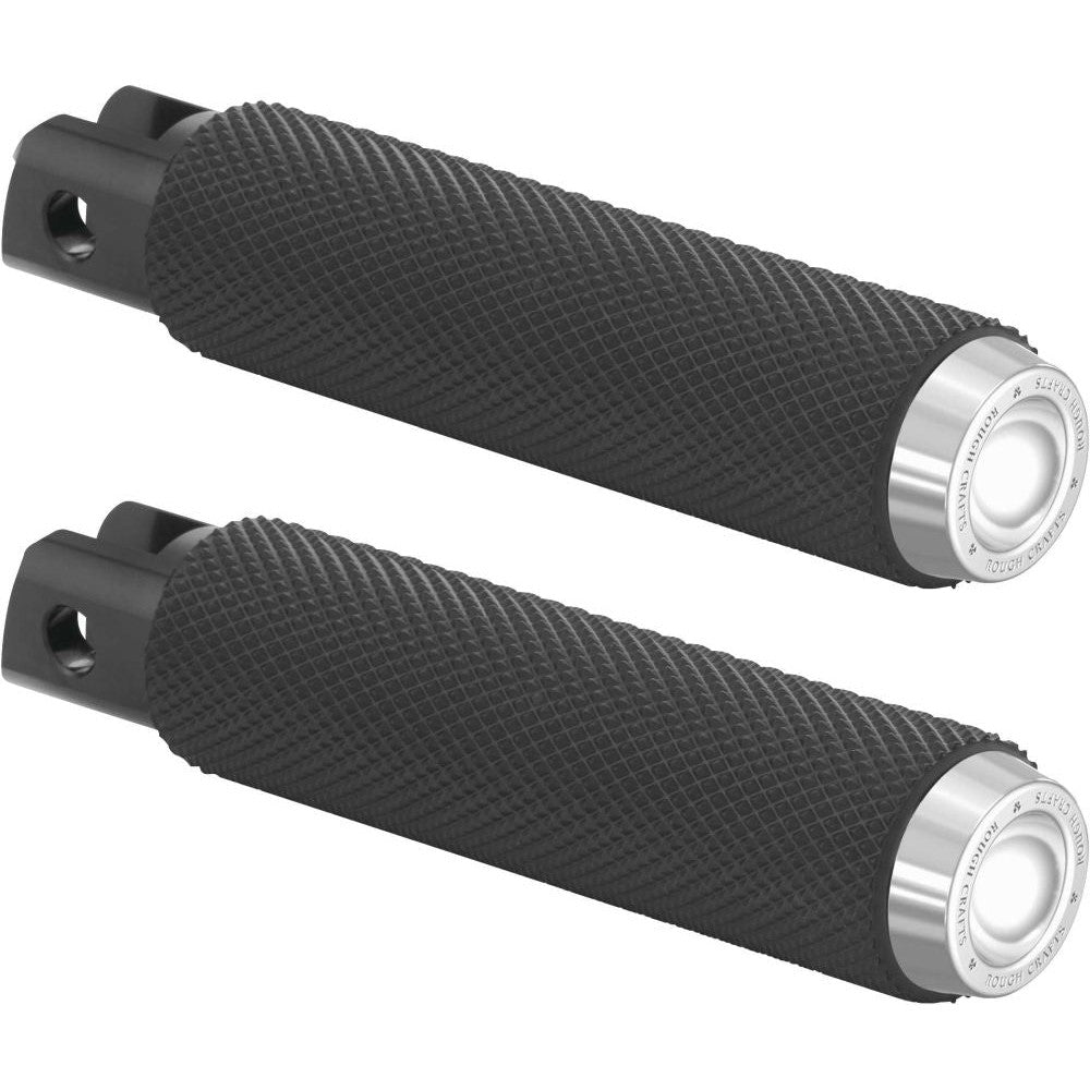 Rough Crafts Footpegs Driver Chrome