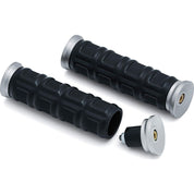 Kuryakyn Dillinger Grips for Street Nickel 1"