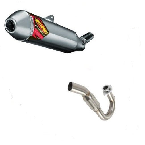 FMF FULL EXHAUST POWERBOMB HEADPIPE + POWERCORE 4 MUFFLER 08-17 YAMAHA WR250X R