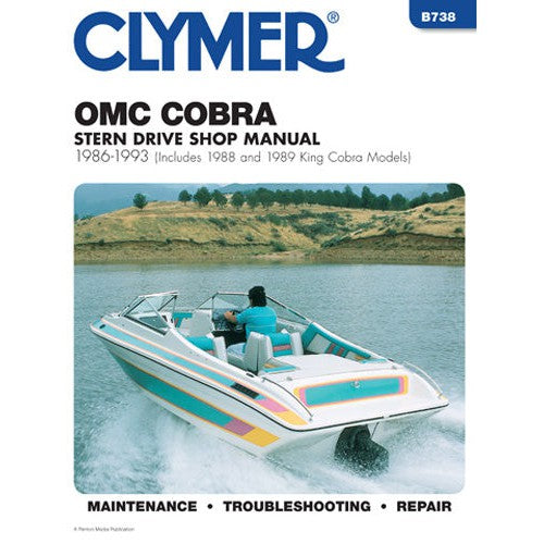 Manual Omc Cobra Strn Drv 86-1993 By Clymer'
