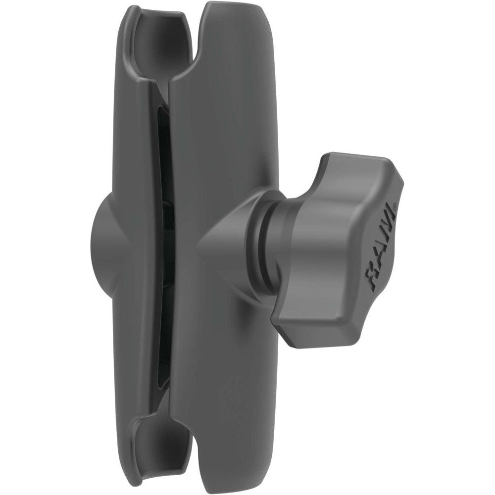 Ram Mounts Double Scoket Arm 3" Medium Black - RAM-B-201