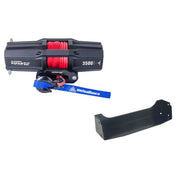 Viper V2 UTV Winch Kit 3500 lb Standard Spool With 40 Feet Red Synthetic Rope With Mount For John Deer Gator XUV 625i/825i/855D 2011-2021