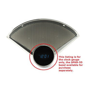 Dakota Digital 55-56 Chevy Car VFD Clock Gauge Kit Blue or Teal Display CLK-55C