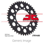 520 RK-M Chain, Front & Rear Sprocket Kit for HONDA TRX200 FourTrax 1990-1991