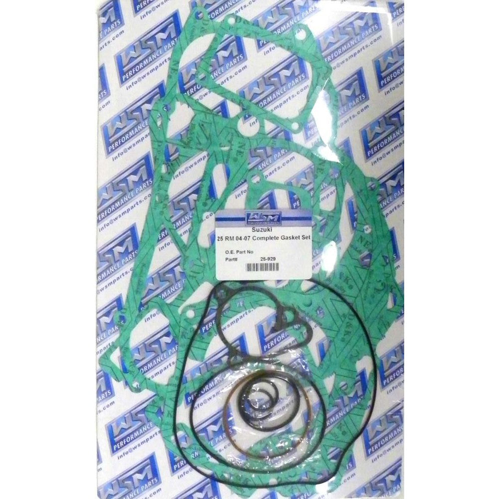 WSM Complete Gasket Kit For Suzuki 125 RM 04-08 25-929