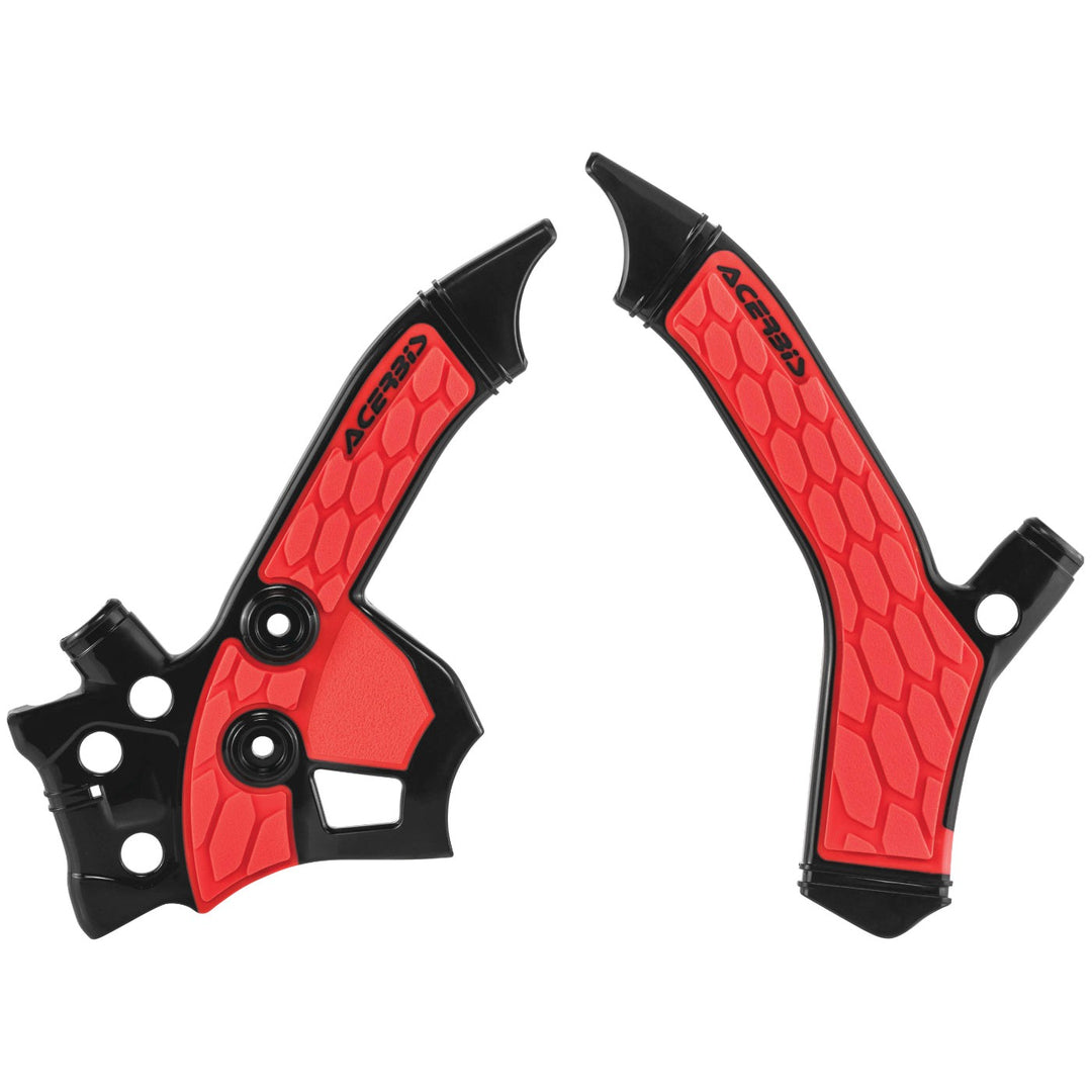 Acerbis Black/Red X-Grip Frame Guard - 2726851042