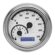 Dakota Digital MVX-2002 Series Gauge White/Grey - MVX-2002-WG-C